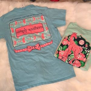 Simply Southern Shirt lot
